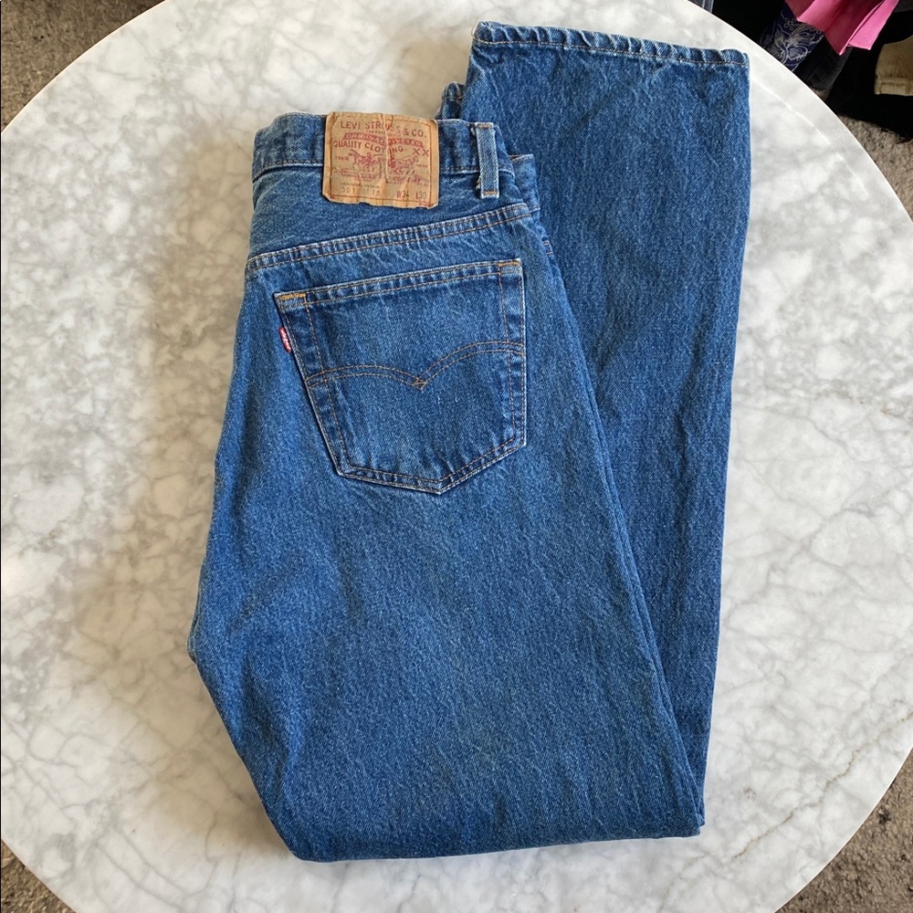 Vintage Levi's 501s Straight Blue Jeans